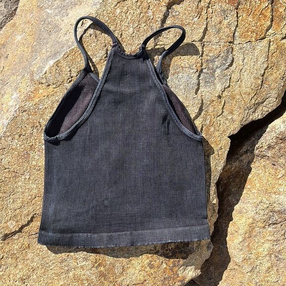 Free People Movement Happiness Runs Long Crop Tank - Picture 6 of 9